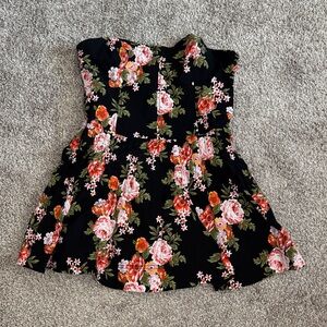 Maeve Floral Strapless Dress